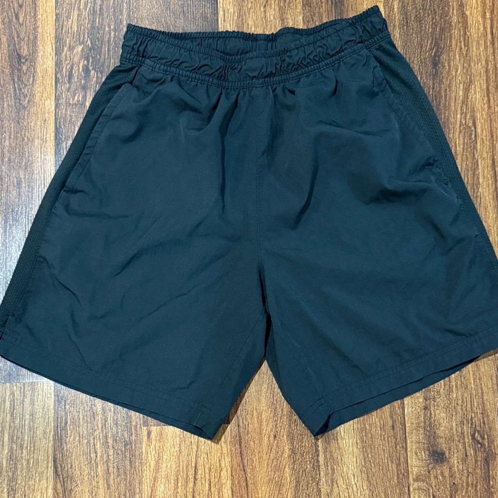 Layer 8 Men's Black Athletic Shorts
